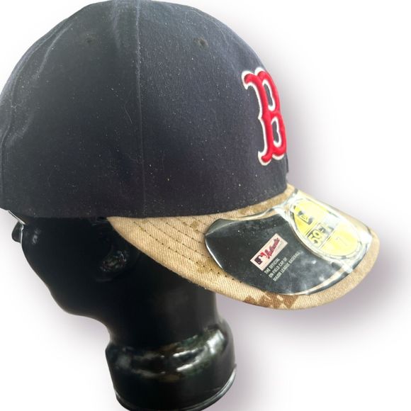 Boston Red Sox New Era MLB 59FIFTY Citrus Pop Fitted 7 3/8 Hat Cap Camouflage - Picture 4 of 10